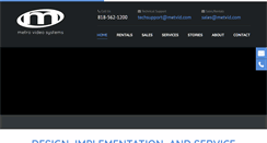 Desktop Screenshot of metvid.com